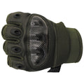 Gants tactiques de style militaire de marque MFH Mission Combat Olive Free Fire Fingers