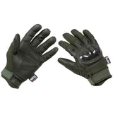 Gants tactiques de style militaire de marque MFH Mission Combat Olive Free Fire Fingers