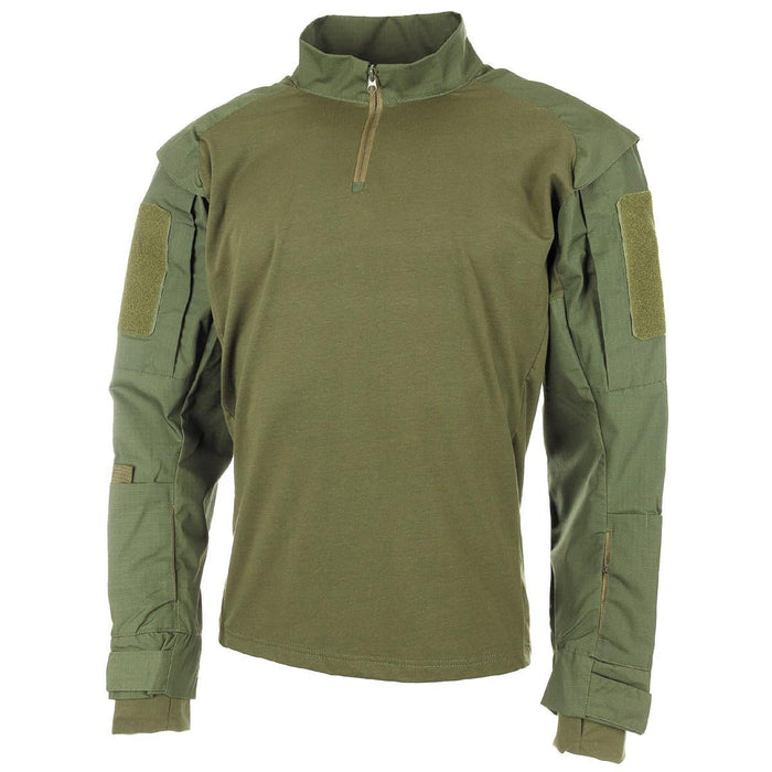 Chemises de style militaire américain de marque MFH combat manches longues BDU tactique olive NOUVEAU - GoMilitar