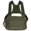 MFH Chest Pack Recon Sac de poitrine tactique Système d'organisation Molle Multicolore