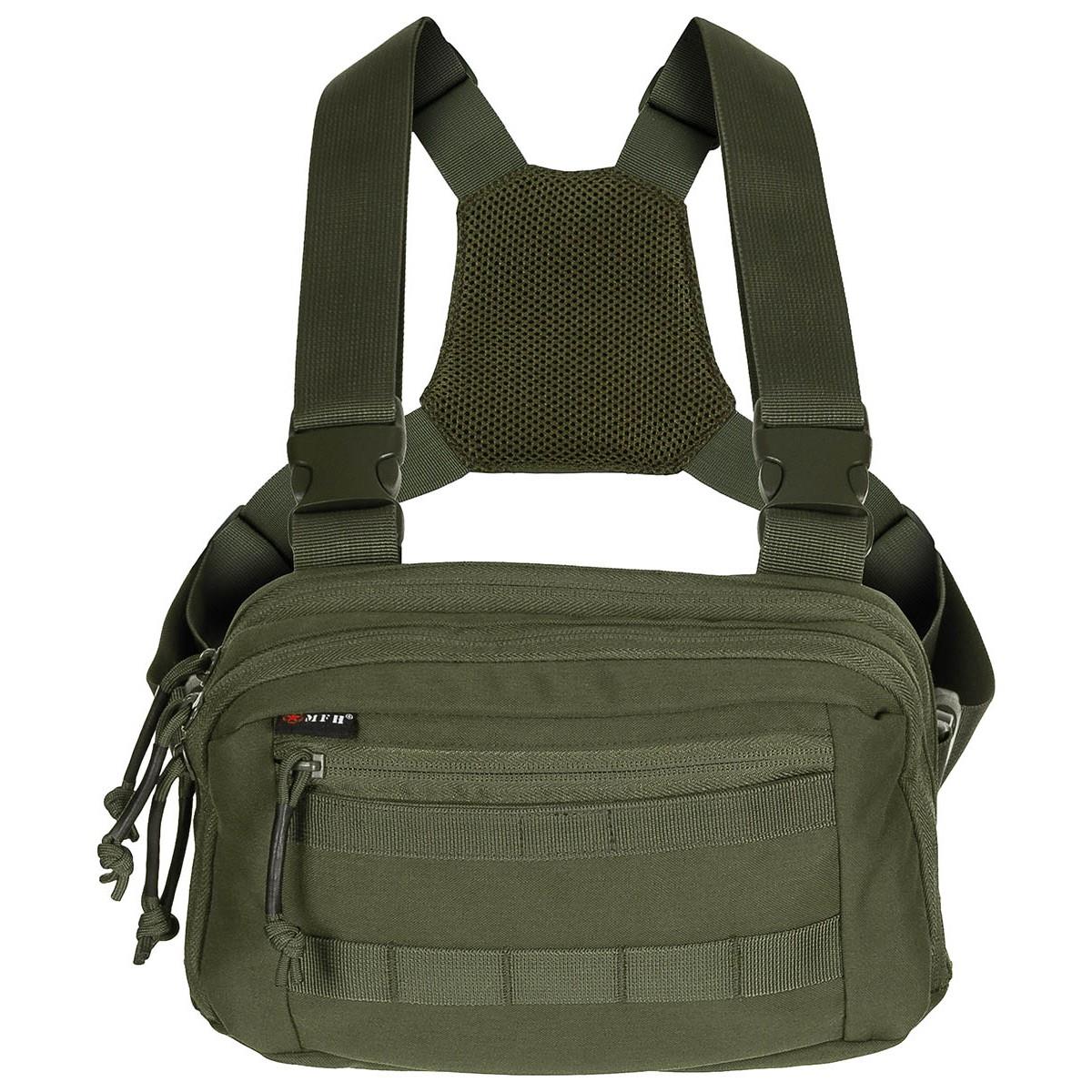 MFH Chest Pack Recon Sac de poitrine tactique Système d'organisation Molle Multicolore