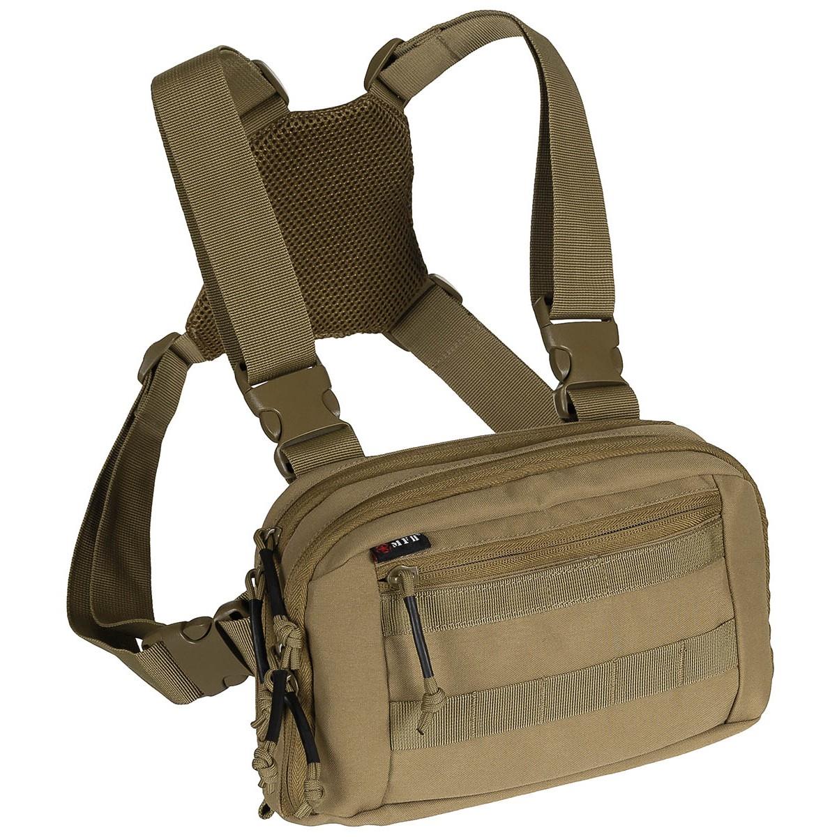 MFH Chest Pack Recon Sac de poitrine tactique Système d'organisation Molle Multicolore