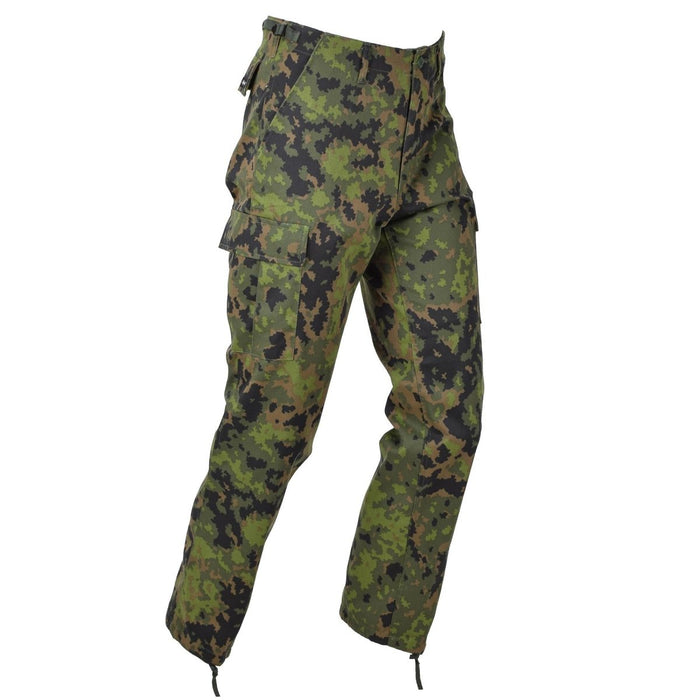 Pantalon de combat MFH taille réglable pantalon BDU durable M05 camouflage finlandais - GoMilitar