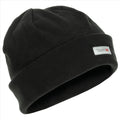 MFH Bonnet militaire en polaire Thinsulate isolé pour temps froid Noir