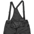 MFH Pantalon d'hiver polaire 2 couches, renfort genoux, imperméable, coupe-vent, noir