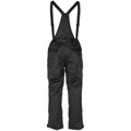 MFH Pantalon d'hiver polaire 2 couches, renfort genoux, imperméable, coupe-vent, noir