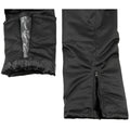 MFH Pantalon d'hiver polaire 2 couches, renfort genoux, imperméable, coupe-vent, noir