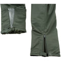 MFH Pantalon d'hiver polaire 2 couches imperméable coupe-vent renforcé aux genoux Olive