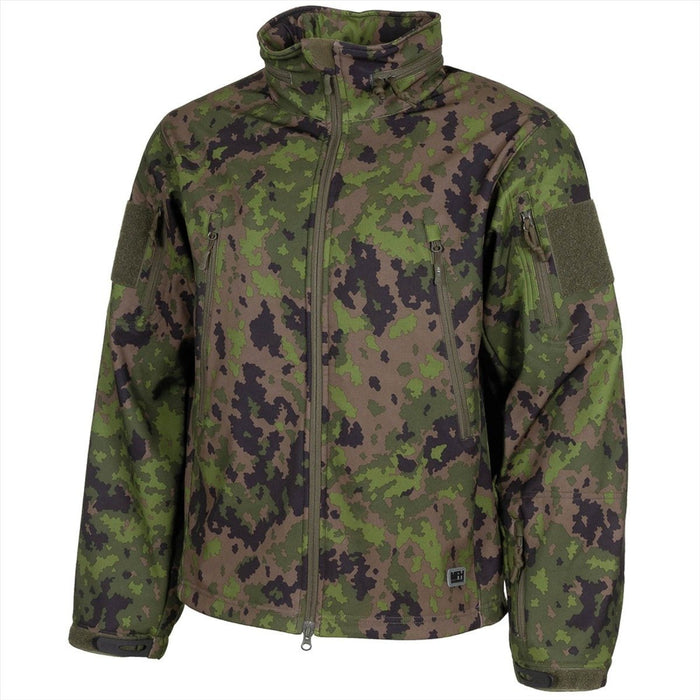 Veste Softshell MFH Scorpion hydrofuge coupe-vent respirante M05 Camo - GoMilitar