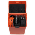 MFH Kit de survie spécial 27 pièces, boîte à outils utilitaire Orange Camping extérieur