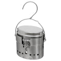 Kit de cuisine Trangia de l'armée suédoise MFH Repro M40 Brûleur de camping en acier inoxydable 1,5 l