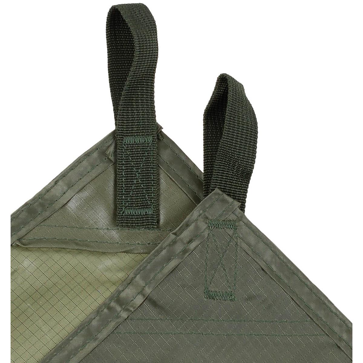 MFH Tarp Extreme Bâche 3x3m Abri étanche Tente Coupe-Vent Pare-Soleil
