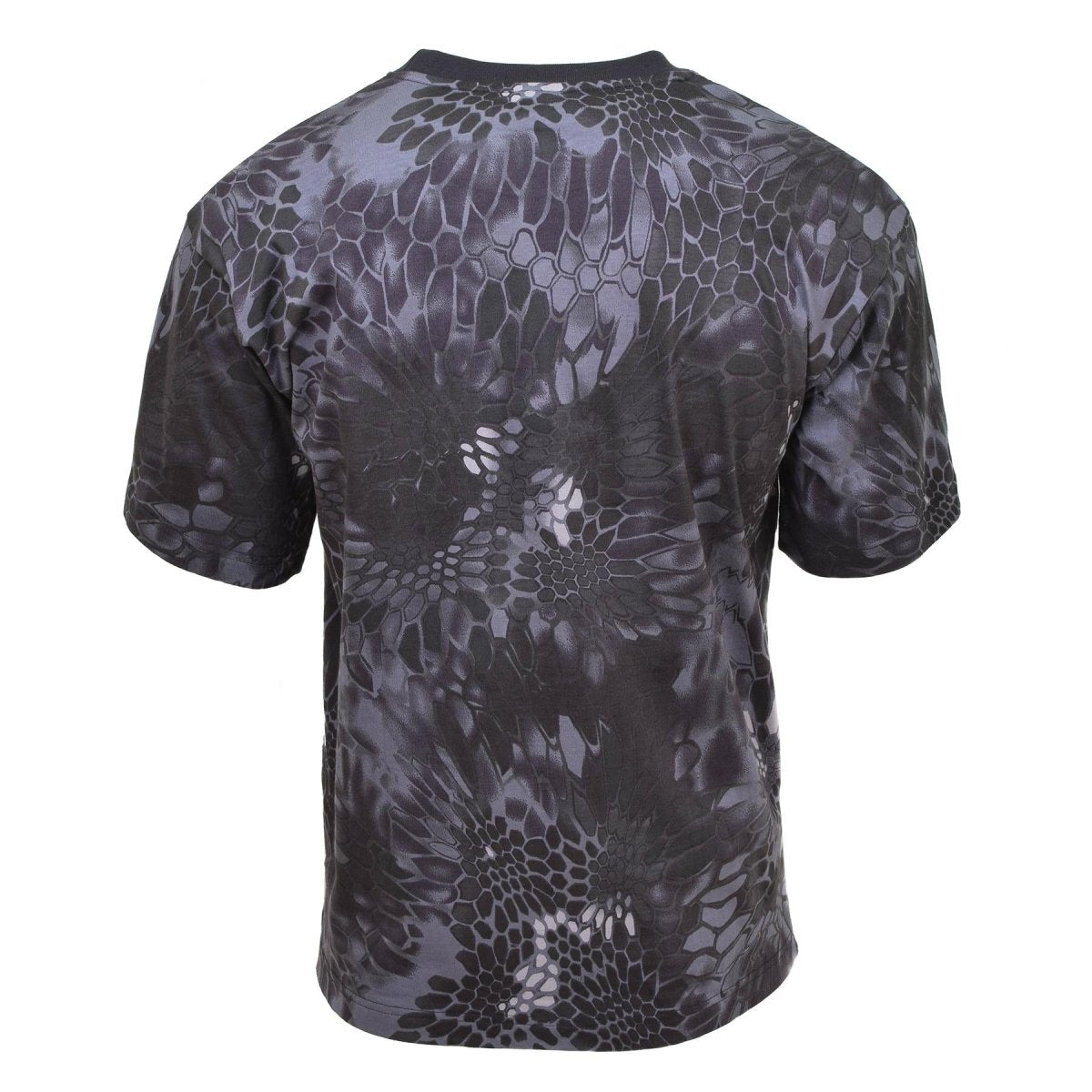 T-shirt de style armée américaine MFH à manches courtes, maillot de corps respirant, motif camouflage serpent