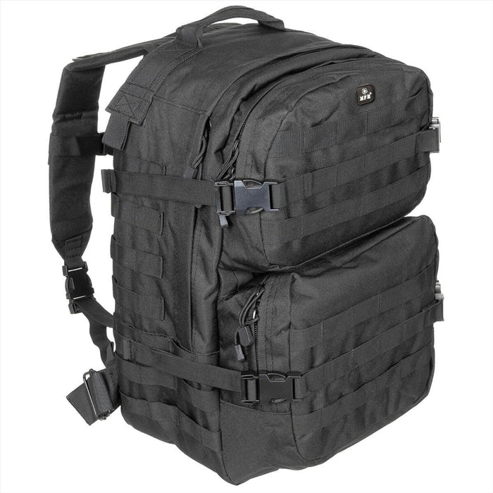 Sac à dos tactique MFH US Assault II 40L Système MOLLE ergonomique Prêt pour l'hydratation - GoMilitar