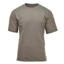 Olive green lightweight breathable U.S. military-style short-sleeve moisture-wicking summer undershirt