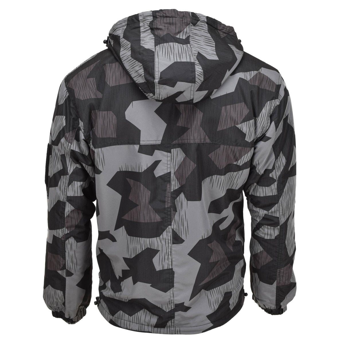 Veste Anorak MIL-TEC Splinter Night Camouflage Coupe-vent à capuche Vêtements de sport chauds