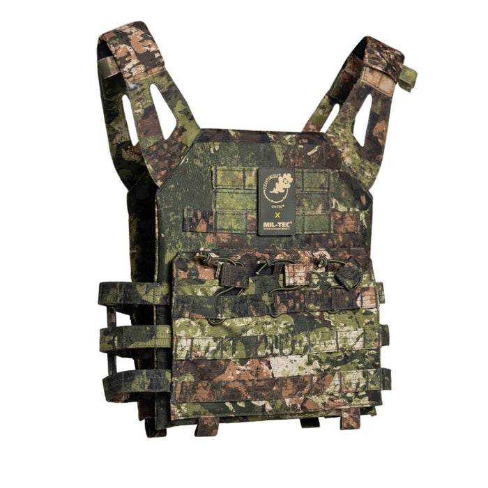 MIL-TEC armée Plate Carrier Gen II gilet de camouflage enduit PVC molle confortable - GoMilitar