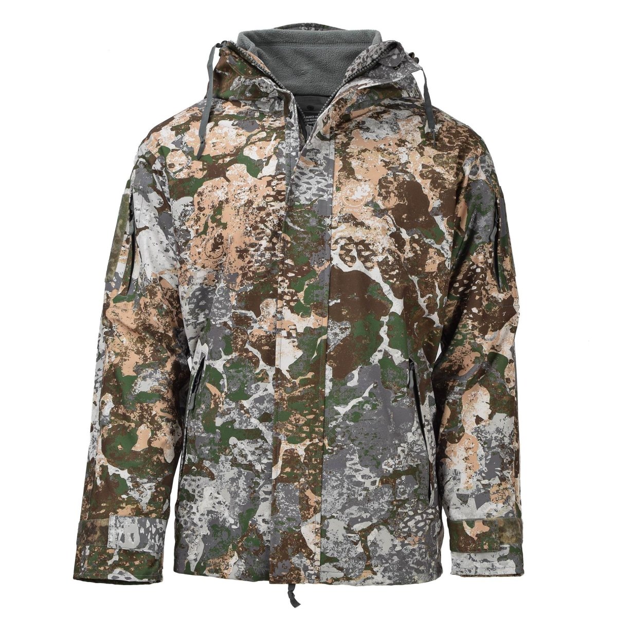 Veste de pluie militaire MIL-TEC Gen I avec doublure polaire imperméable à capuche