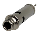 Mil-tec bobby signal sifflet nickel plaqué laiton léger gris durable
