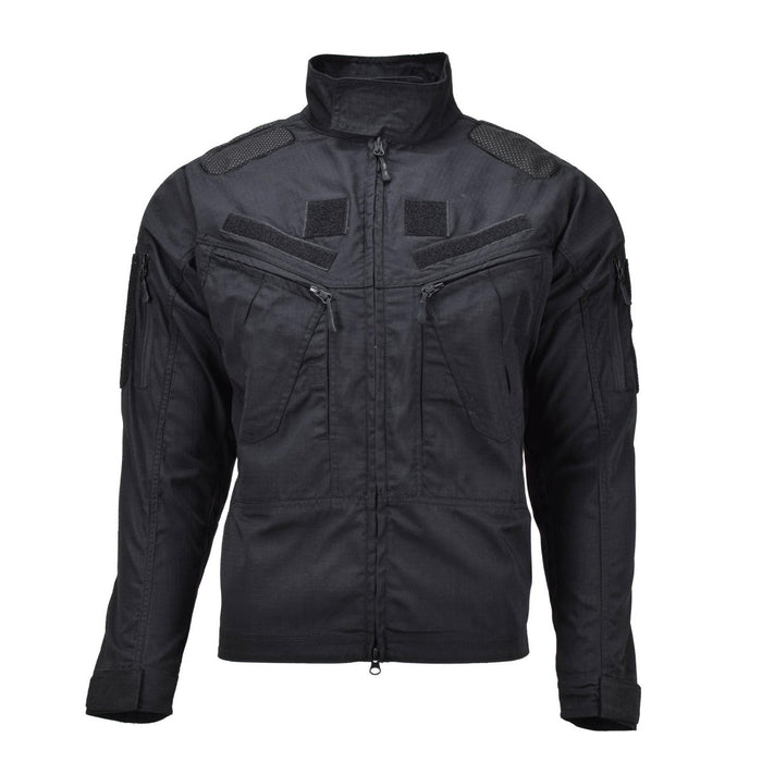 Mil-Tec Brand Army style veste chimère noire ripstop chemises militaires coupe étroite - GoMilitar