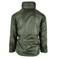 Veste de marque Mil-Tec Vert olive imperméable pour homme Vêtements de pluie résistants à l'eau pour hommes