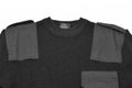 Pull Homme de marque Mil-Tec Pull Allemand Pull Commando Pull Noir Laine