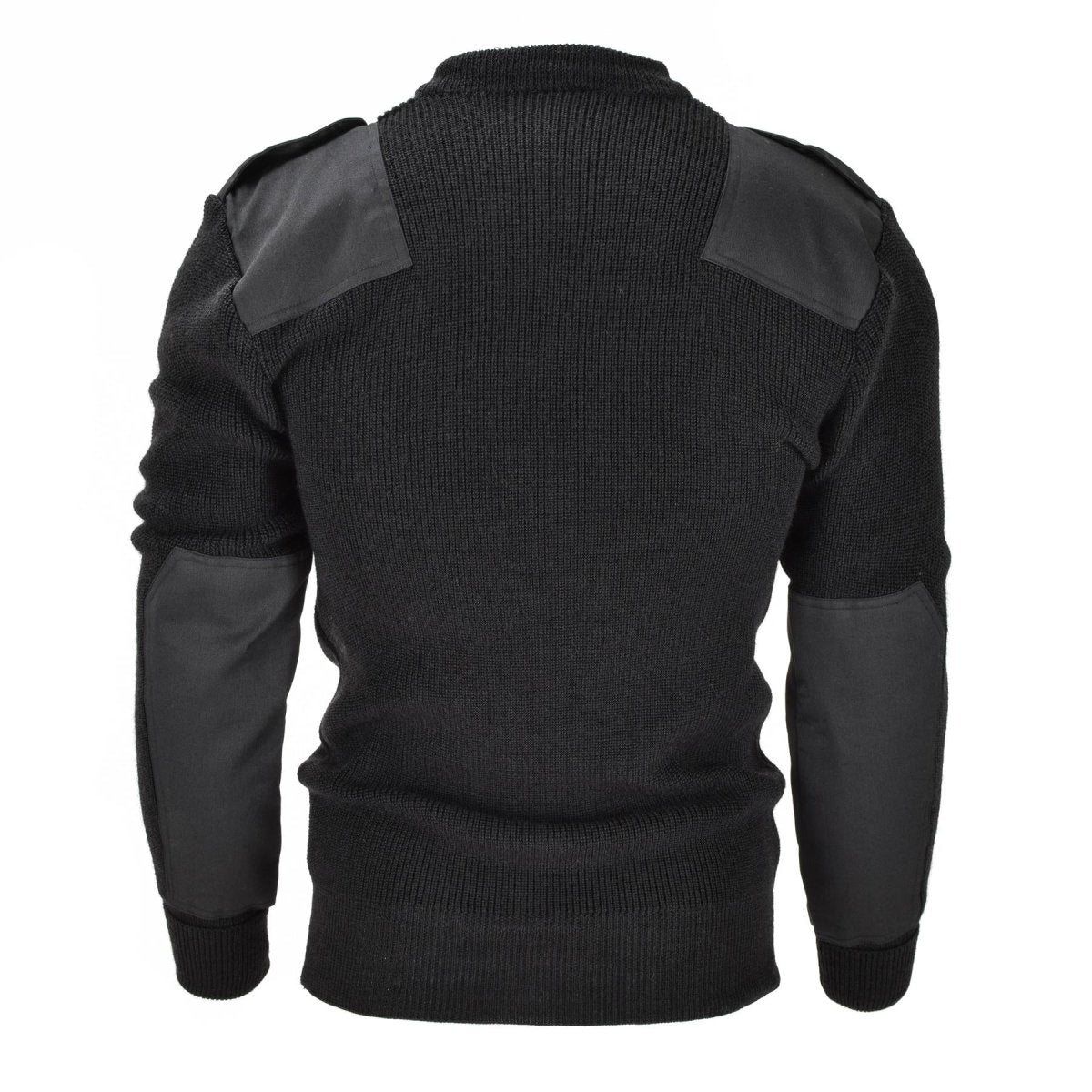 Pull Homme de marque Mil-Tec Pull Allemand Pull Commando Pull Noir Laine