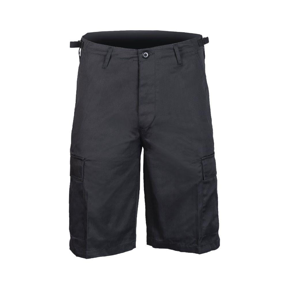 Uniforme de combat de troupes de style militaire de marque Mil-Tec Bermuda Short d'armée noir