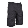 Uniforme de combat de troupes de style militaire de marque Mil-Tec Bermuda Short d'armée noir