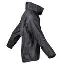 Mil-Tec Brand Rain Jacket Black waterproof Men Rainwear water-resistant men's - GoMilitar