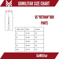 Pantalon de combat OD style jungle vietnamienne M64 de l'armée américaine de marque Mil-Tec pour soldats BDU