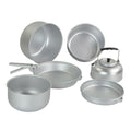 Batterie de cuisine de camping MIL-TEC ensemble de cuisine de camping en plein air casserole bouilloire ensemble en aluminium