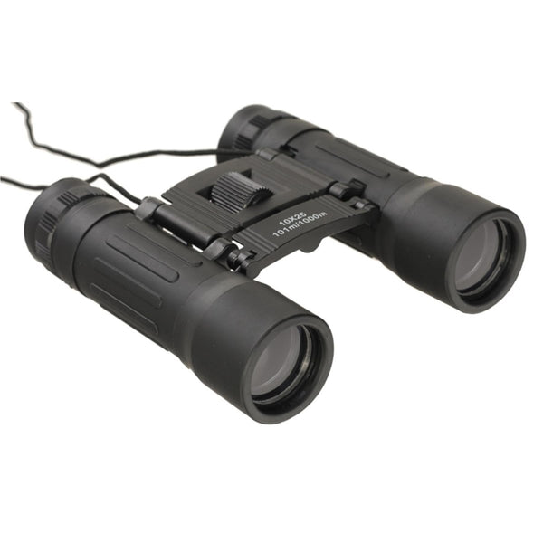 Binoculaires pliables MIL-TEC 10x25 Sac en nylon protecteur noir