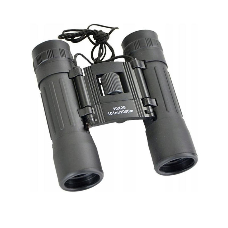Binoculaires pliables MIL-TEC 10x25 Sac en nylon protecteur noir