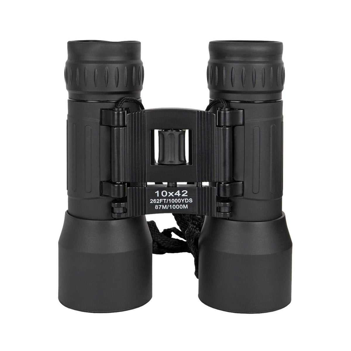 Binoculaires pliables mil-tec 10x42 dioptères fins fins de transport de poche noire