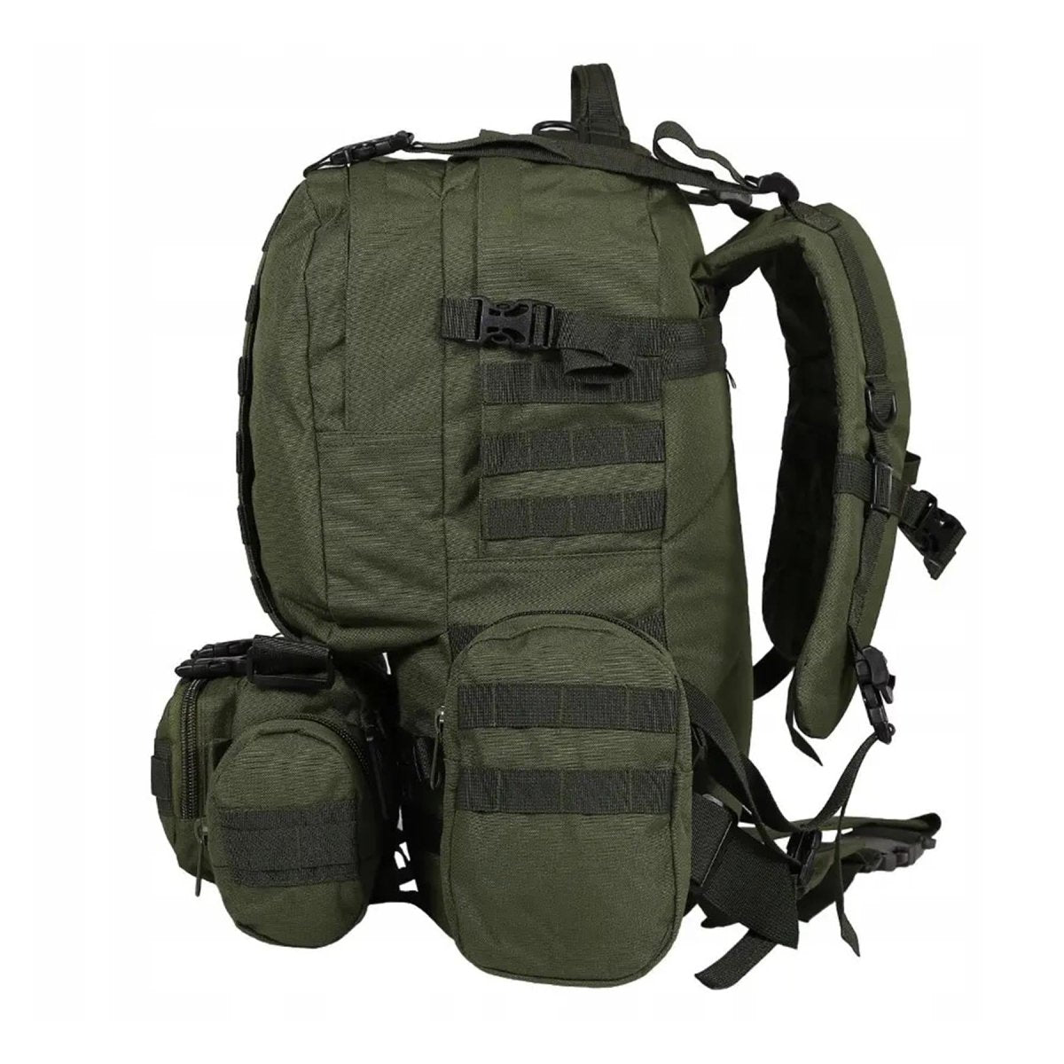 Sac à dos tactique MIL-TEC DEFENSE ASSEMBLY PACK avec ceinture amovible olive