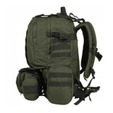 Sac à dos tactique MIL-TEC DEFENSE ASSEMBLY PACK avec ceinture amovible olive