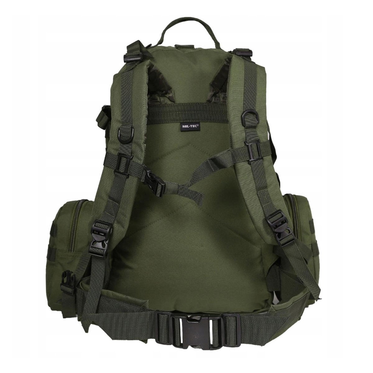 Sac à dos tactique MIL-TEC DEFENSE ASSEMBLY PACK avec ceinture amovible olive