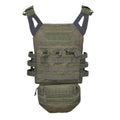 Pochette MIL-TEC Dropdown type molle petit sac utilitaire tactique panneau avant olive