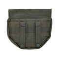 Pochette MIL-TEC Dropdown type molle petit sac utilitaire tactique panneau avant olive