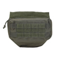 Pochette MIL-TEC Dropdown type molle petit sac utilitaire tactique panneau avant olive