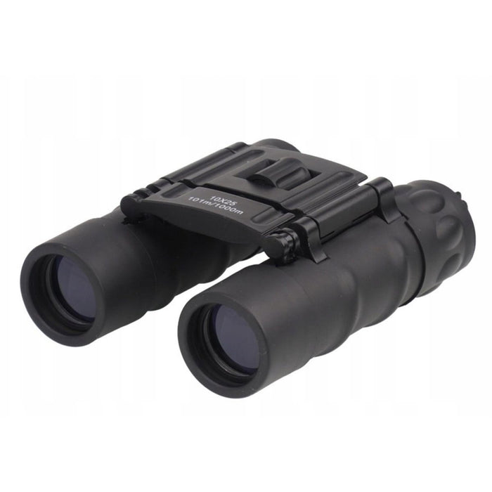 Jumelles pliables MIL-TEC Gen II, pochette de réglage fin 10x25 dioptries noire - GoMilitar
