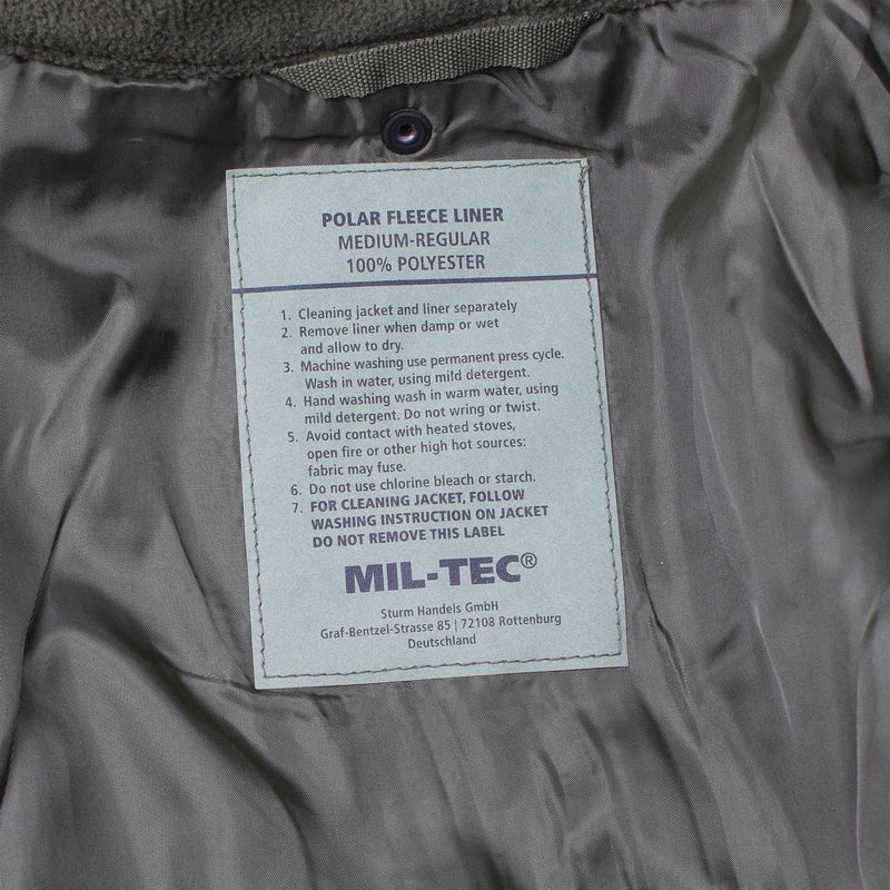 Parka de l'armée allemande Mil-Tec avec doublure GoreTex camouflage Flecktarn Veste imperméable pour homme