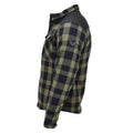 Veste de bûcheron militaire allemande MIL-TEC à carreaux à carreaux noir olive chaud NEUF