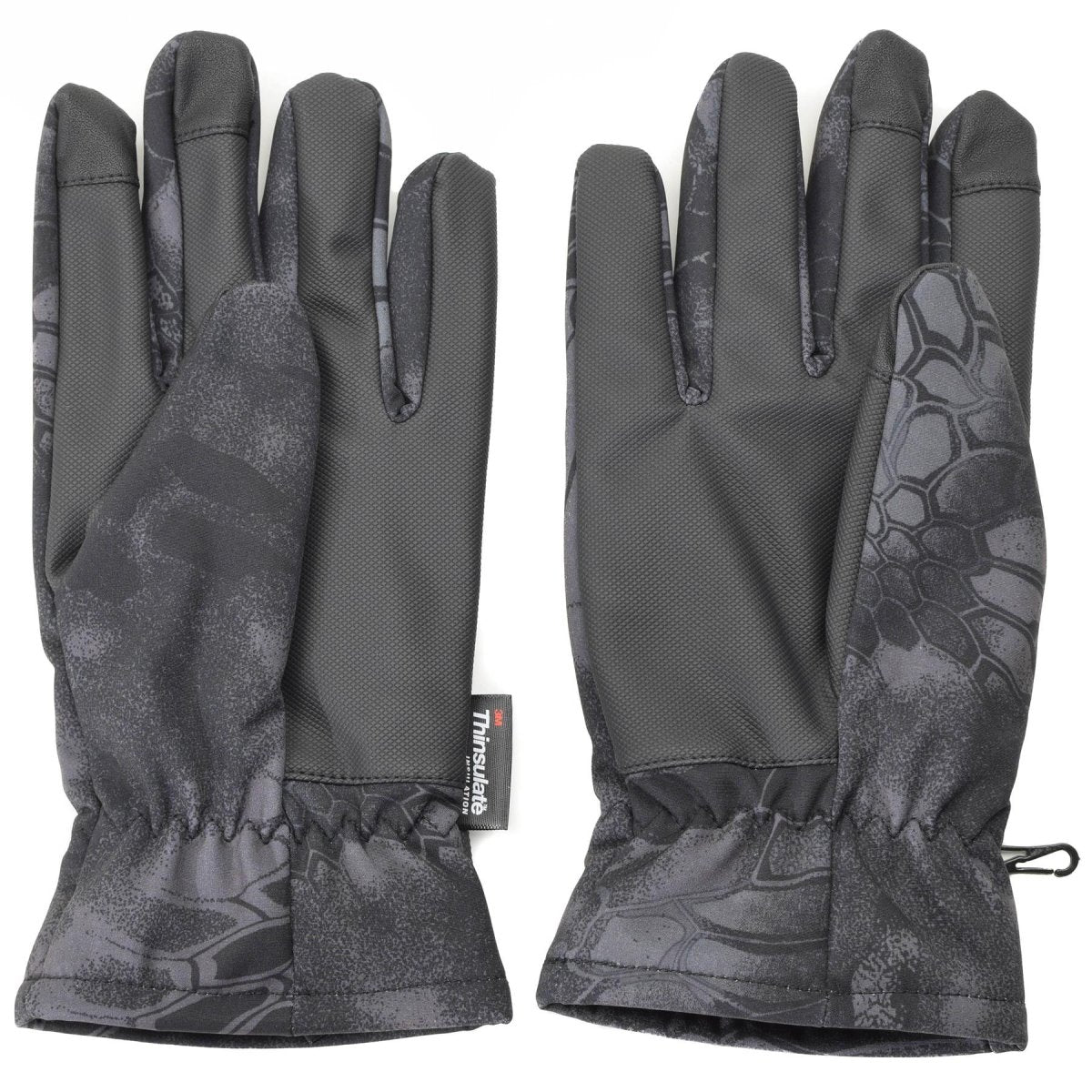 Gants Mil-Tec pour hommes, doublure Softshell THINSULATE™, camouflage Mandra, équipement tactique d'hiver