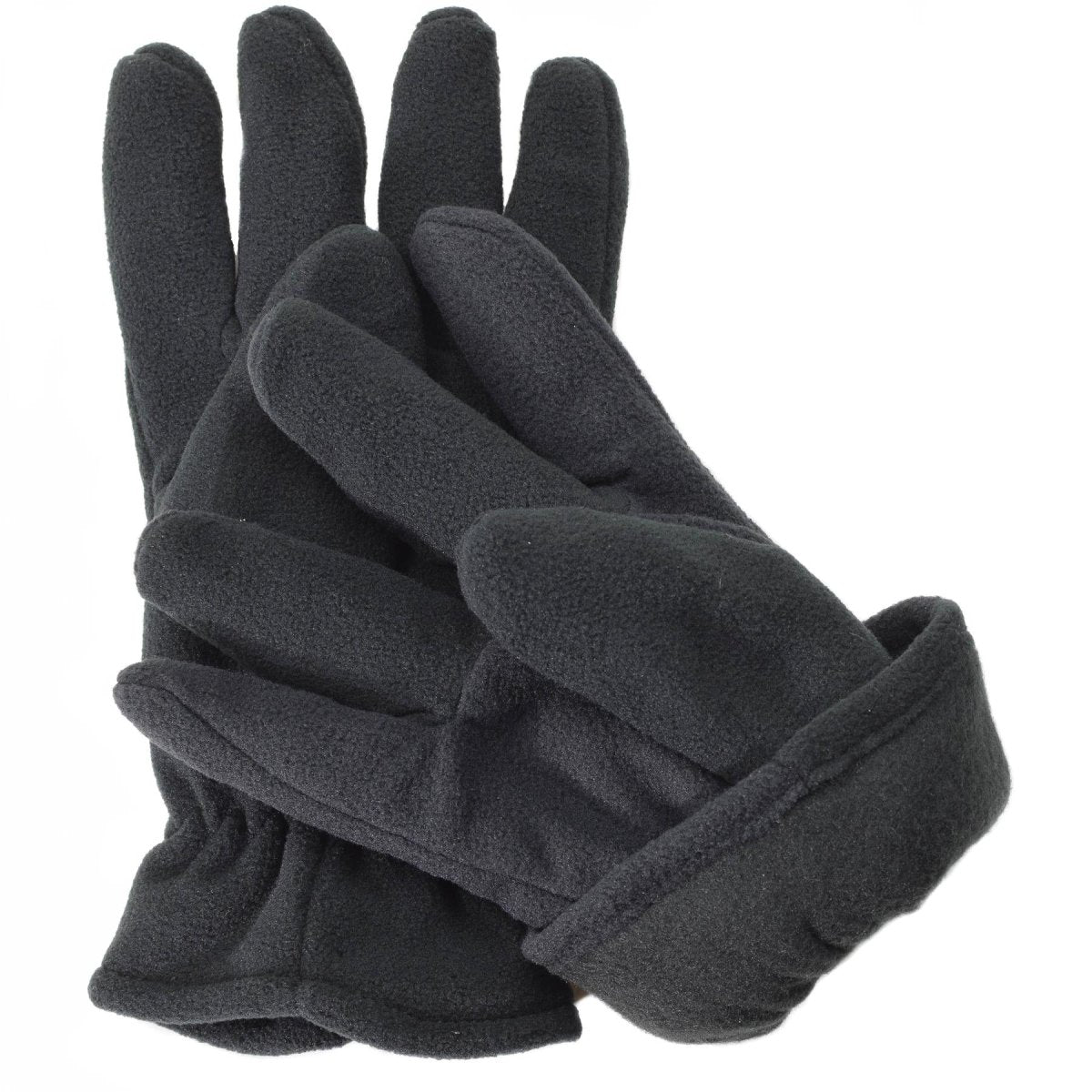 Gants Mil-Tec pour hommes, doublure polaire chaude THINSULATE™, équipement tactique d'hiver noir