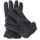Gants Mil-Tec pour hommes, doublure polaire chaude THINSULATE™, équipement tactique d'hiver noir