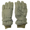Gants Mil-Tec pour hommes, doublure chaude THINSULATE™, vert olive, équipement tactique d'hiver pour hommes
