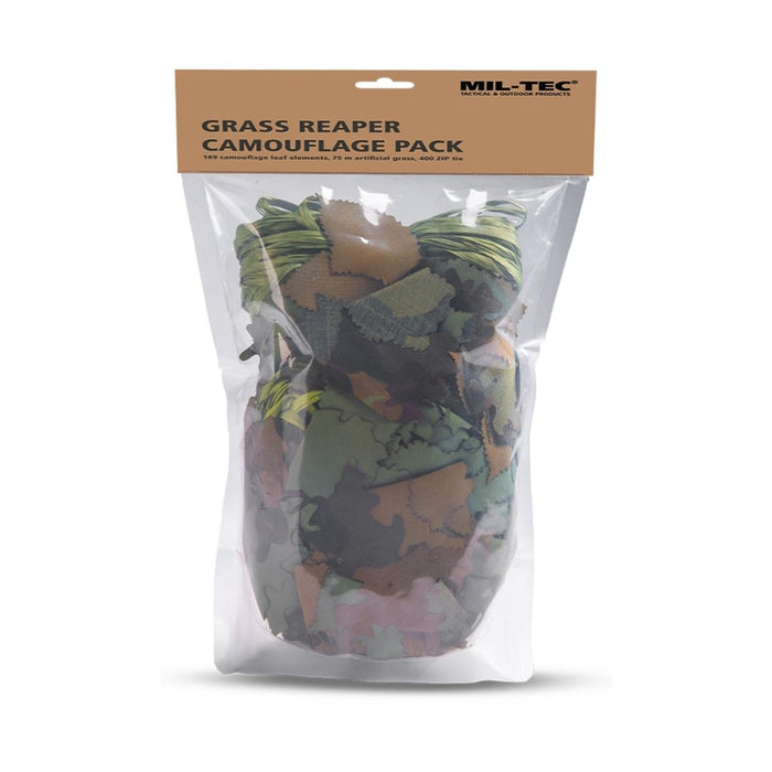 MIL-TEC Grass Reaper Camouflage Pack Ghillie 189 Leaf Elements - GoMilitar