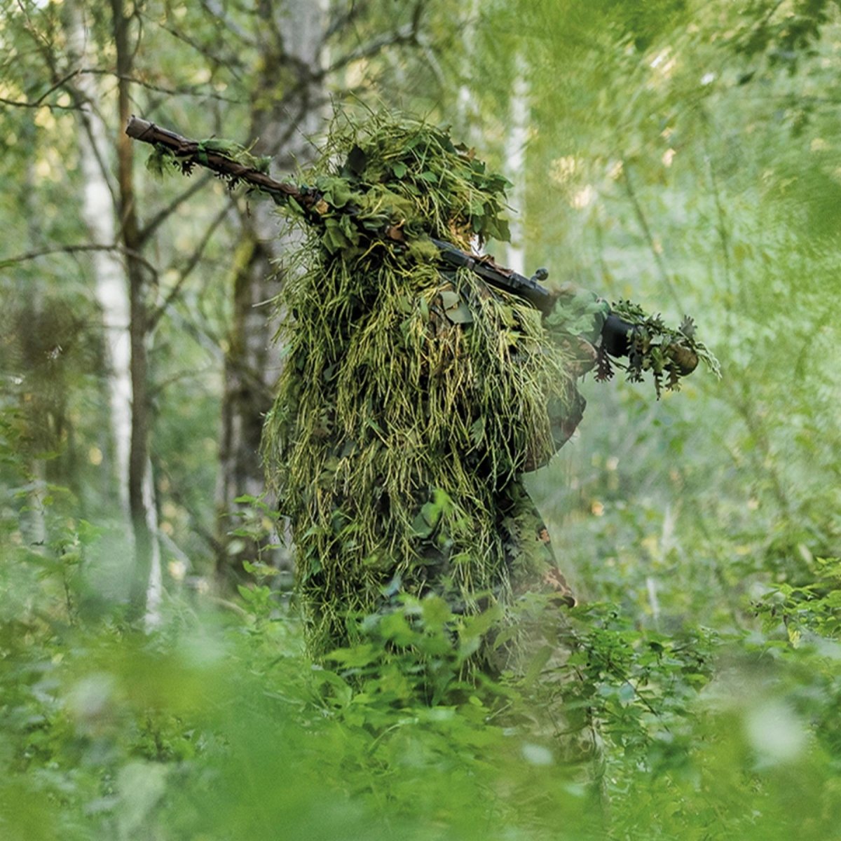 MIL-TEC Pack de camouflage pour faucheuse d'herbe Ghille 189 éléments de feuilles